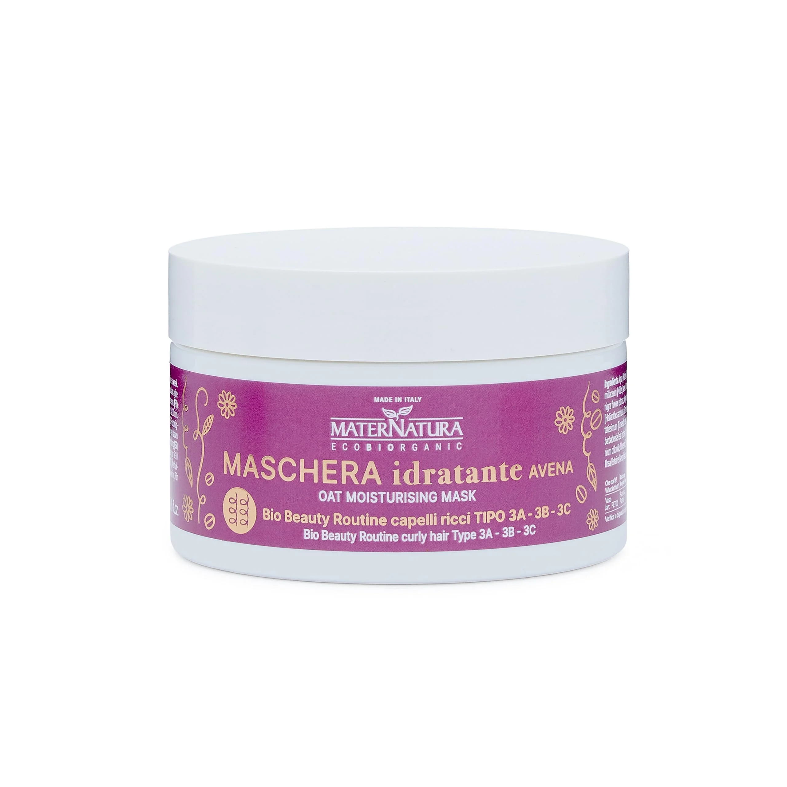 MATERNATURA Maschera Idratante Capelli Ricci all’Avena