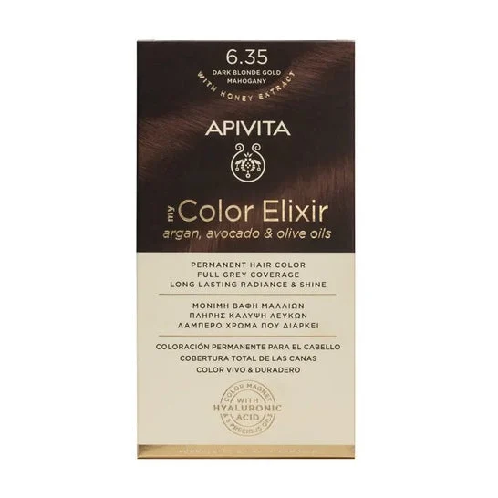 Apivita Kit My Color Elixir Hair Dye No. 6,35