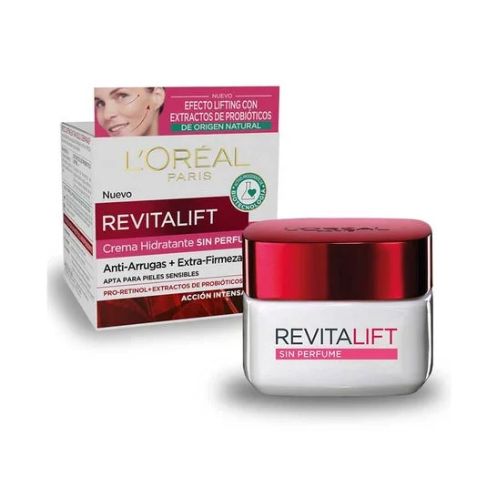 L'Oréal Revitalift Unscented Sensitive Skin Anti-Wrinkle Spf15 50ml