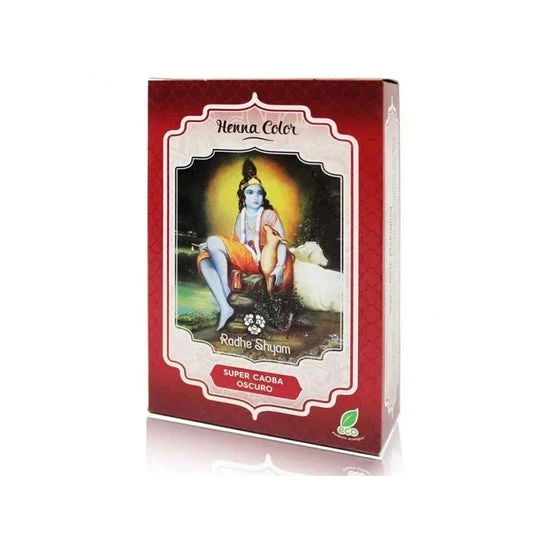 Radhe Shyam Henna Henna Super Dark Mahogany in polvere