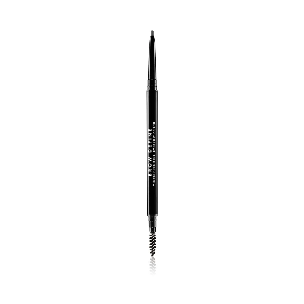 MUA Makeup Academy Define matita di precisione per sopracciglia con spazzolino colore Grey