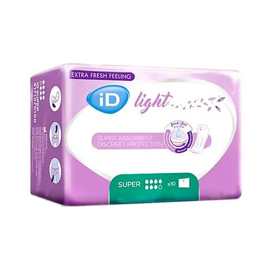 Id Light Compress Incont Lig Lig Super 10 Un