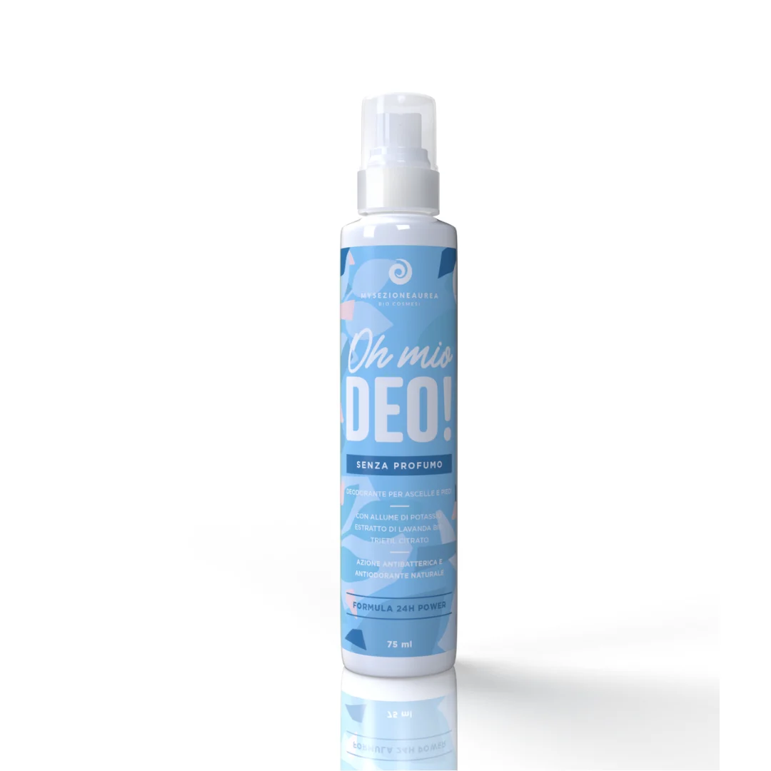 MY SEZIONE AUREA Oh Mio Deo! – Deodorante Ascelle e Piedi Senza Profumo