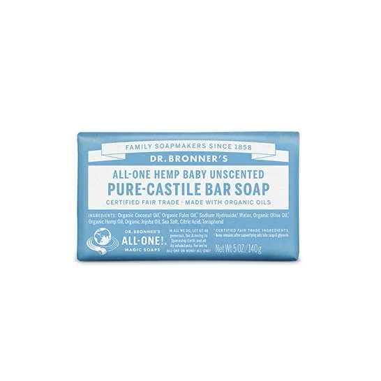 Dr. Bronner's Unscented 140g