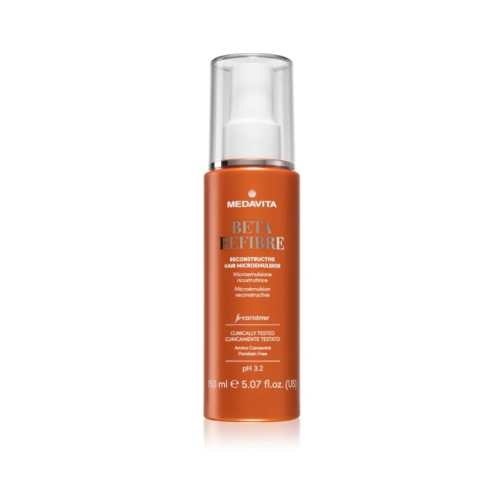 Medavita Beta Refibre Microemulsion siero rinforzante ristrutturante per capelli 150 ml