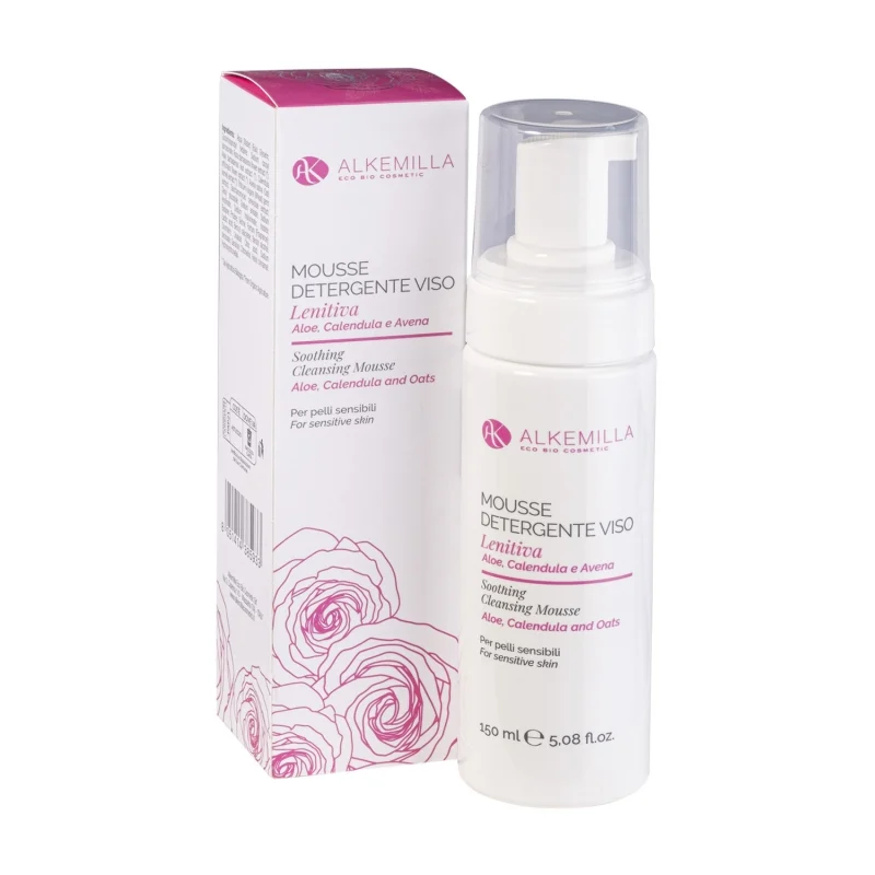ALKEMILLA Mousse Detergente Viso Lenitiva