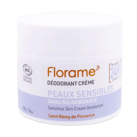 Florame Desodorante Crema 24H Piel Sensible Bio 50 g