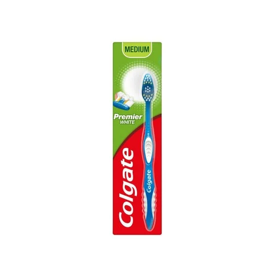 Spazzolino medio Colgate Premier White 1pc