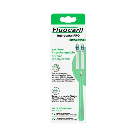 Fluocaril Interdental Pro Soft Kit di Ricarica 3 Unità