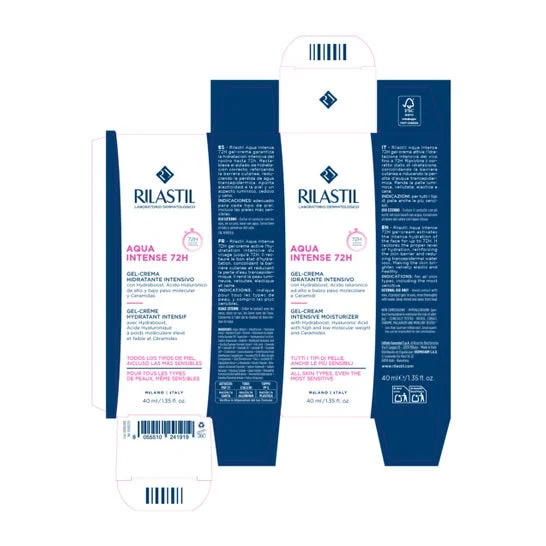 Rilastil Aqua Intense 72h 40ml