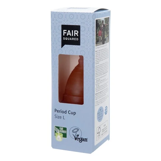 Fair Squared Copa Mestrual Latex 100% naturale Talla L 16ml