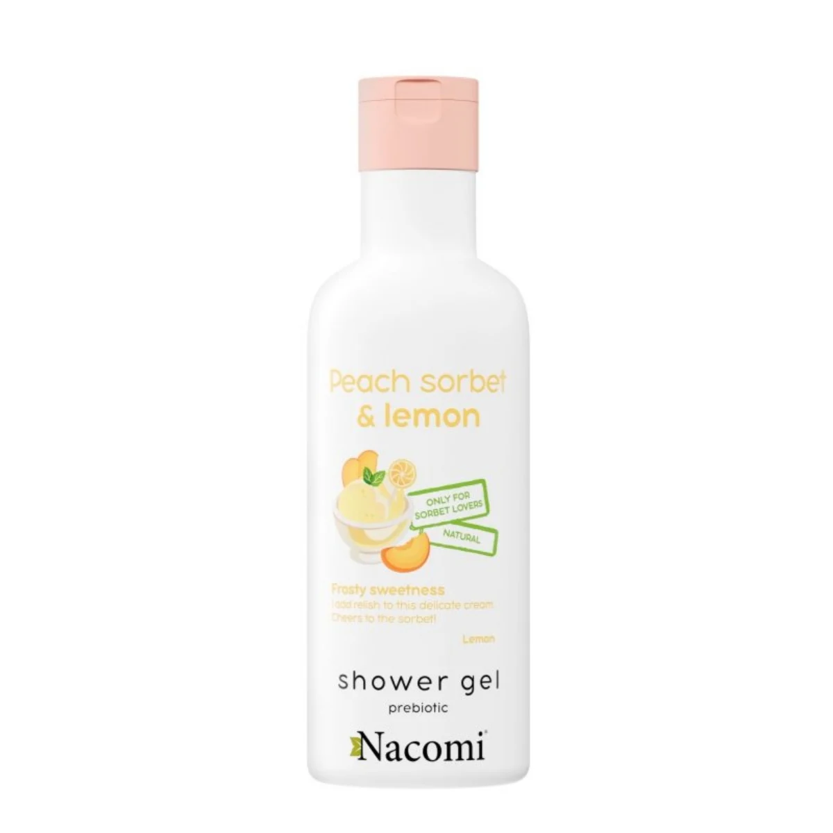 NACOMI Shower Gel Peach Sorbet & Lemon