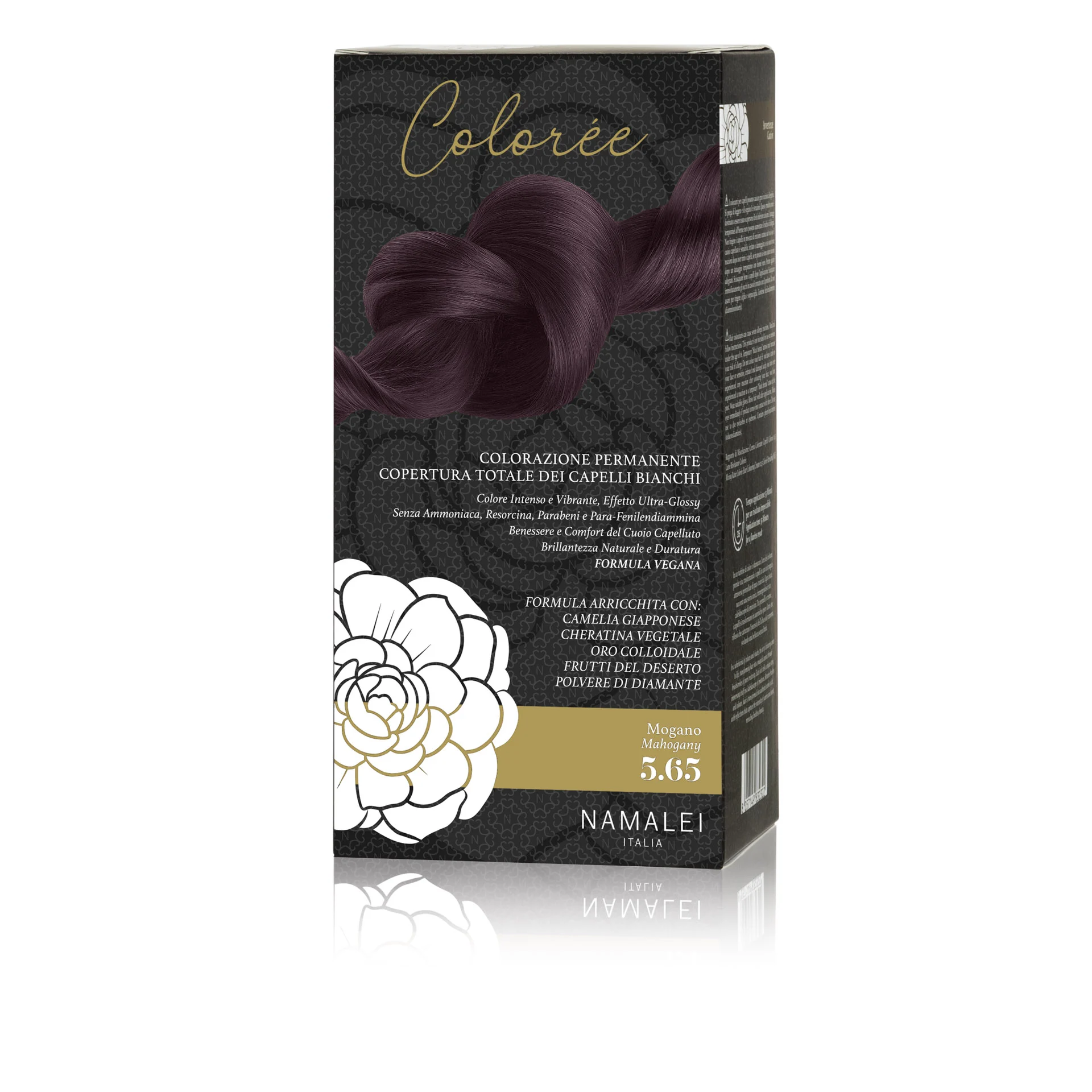 NAMALEI Colorée – Colorazione Permanente Capelli 5.65 Mogano