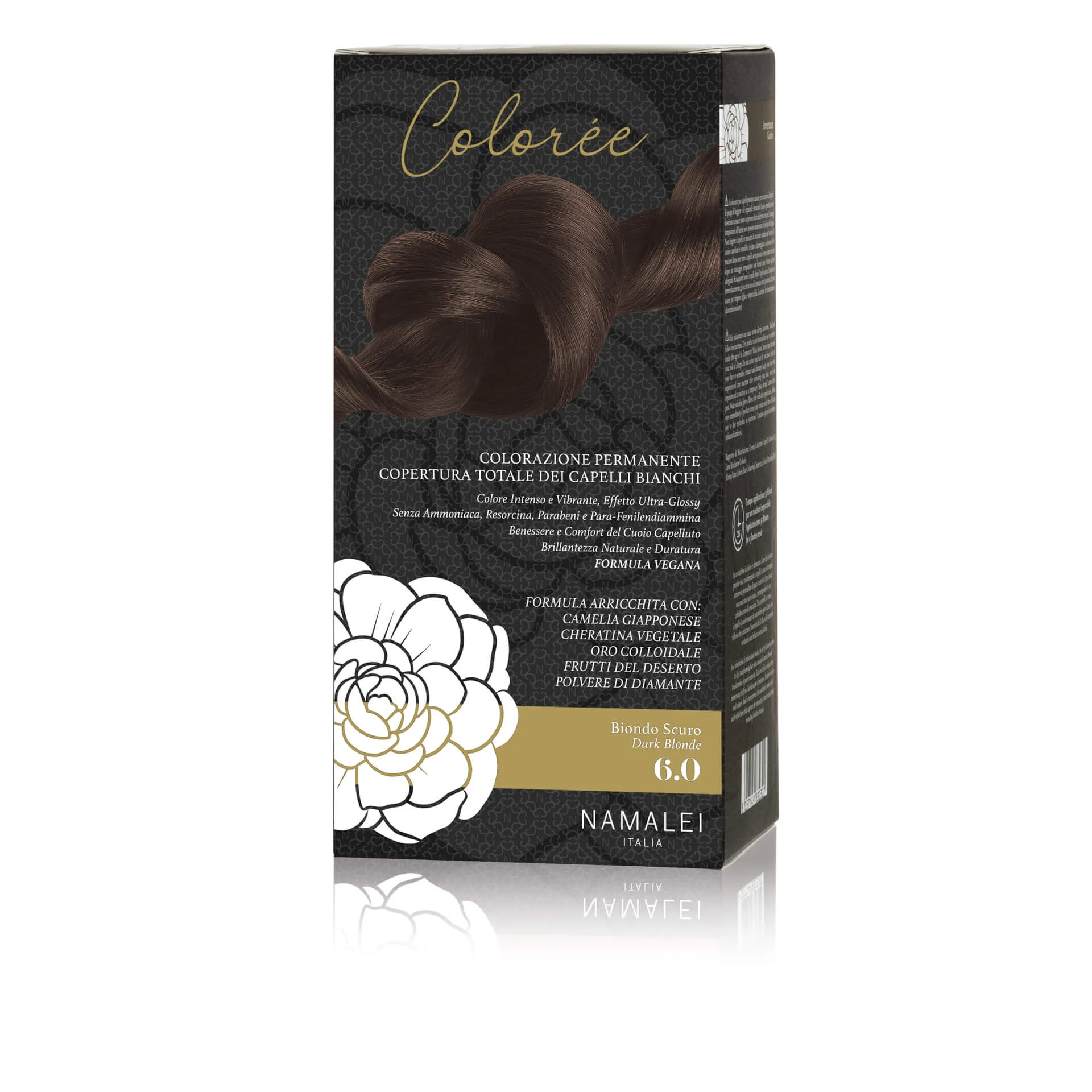NAMALEI Colorée – Colorazione Permanente Capelli 6.0 Biondo Scuro