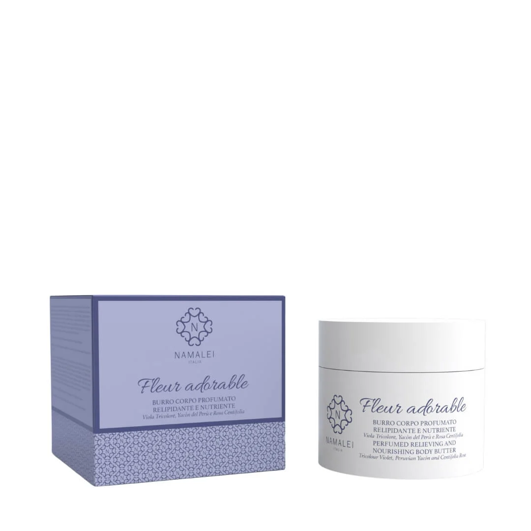 NAMALEI Fleur Adorable – Burro Corpo Relipidante e Nutriente