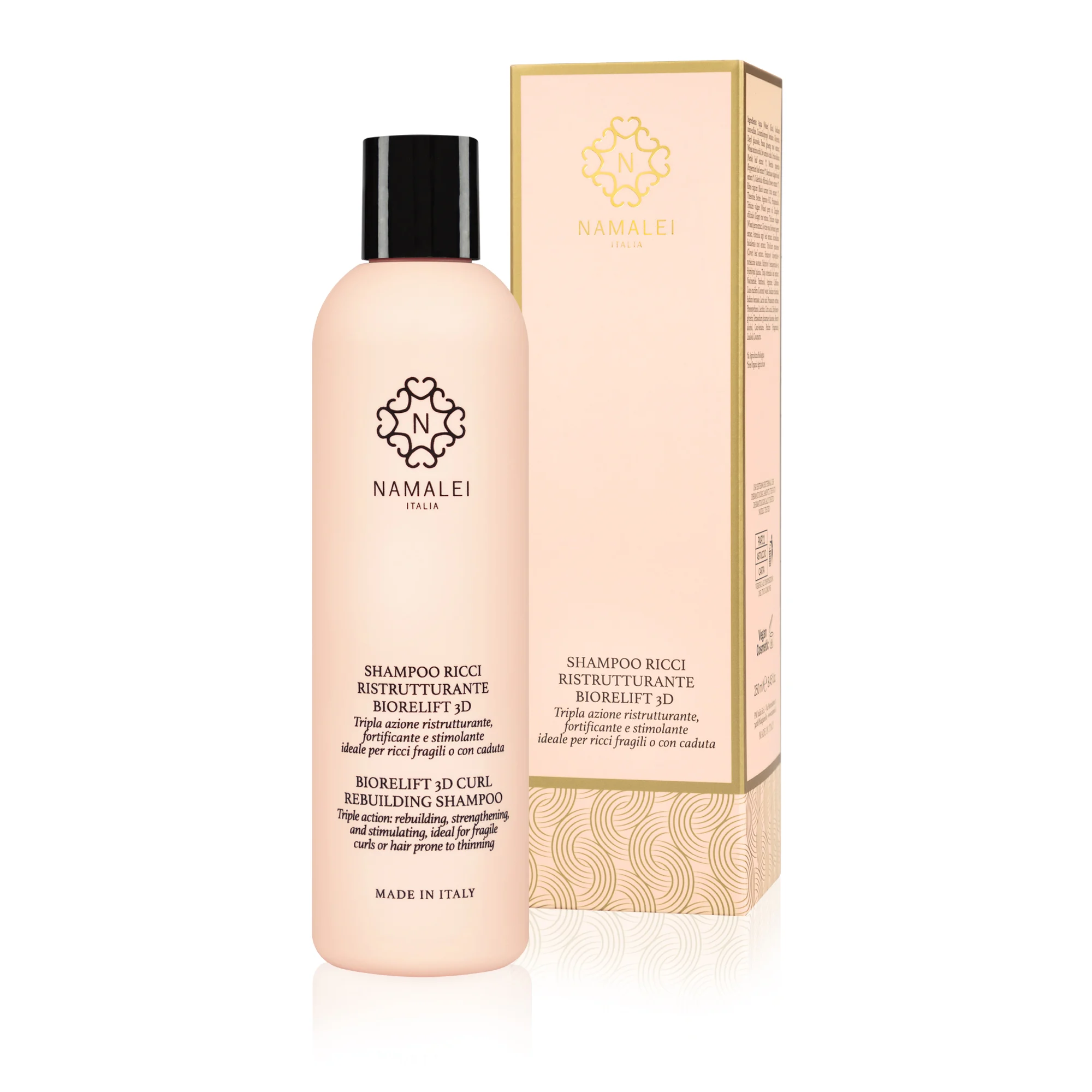 NAMALEI Shampoo Ricci Ristrutturante Biorelift 3D