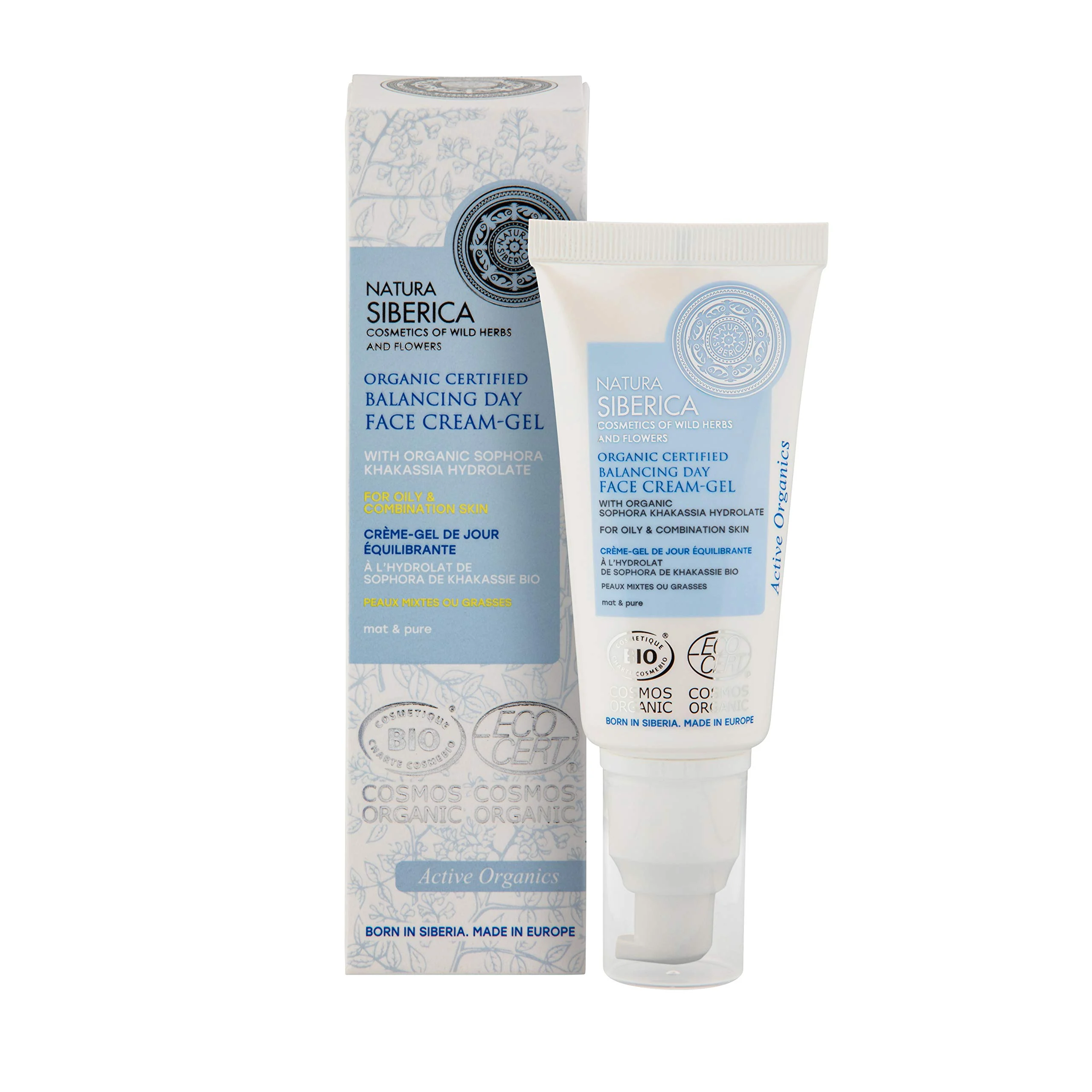 NATURA SIBERICA Balancing Day Face Cream-Gel