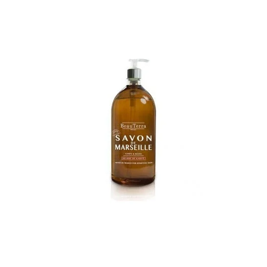 BeauTerra Sapone Marsiglia liquido Marsiglia Burro di Karité 1L