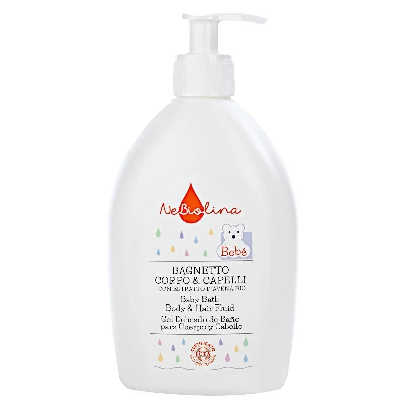 NEBIOLINA Baby Care – Bagnetto Corpo e Capelli