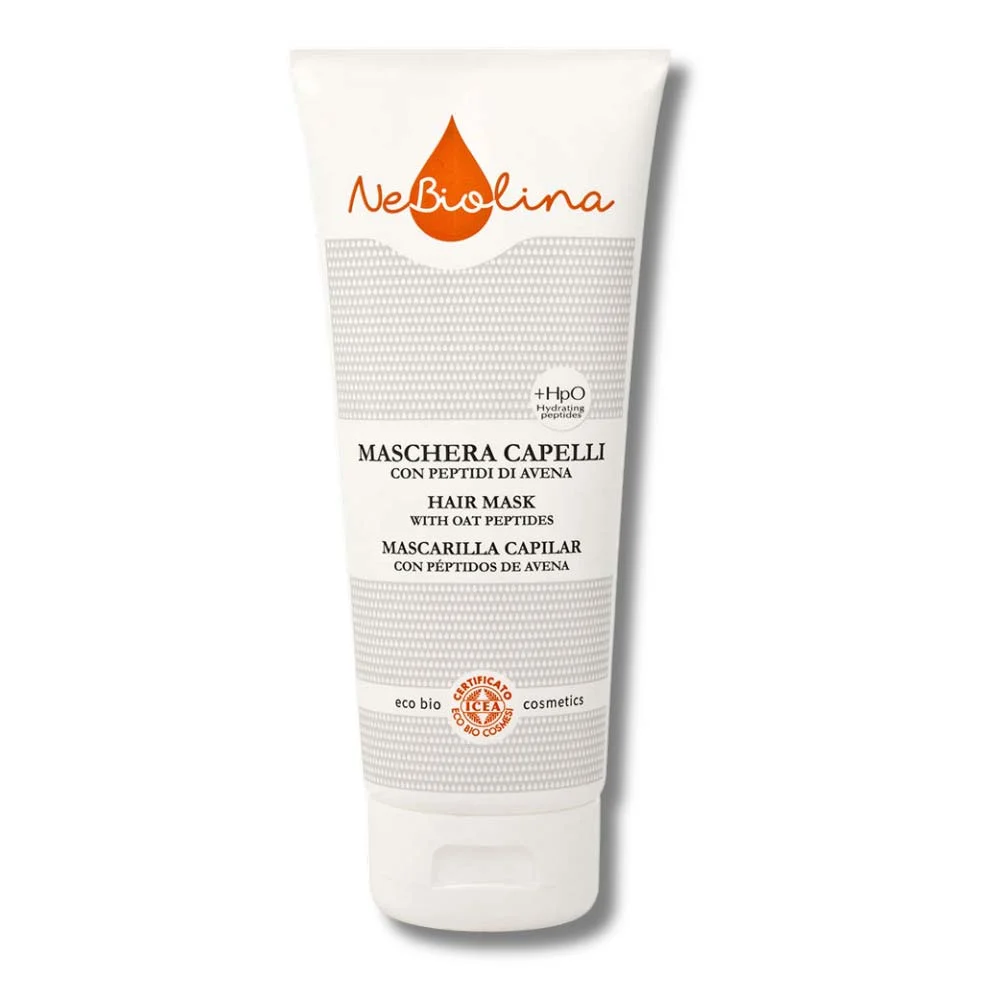 NEBIOLINA Hair Care – Maschera Capelli con Peptidi di Avena