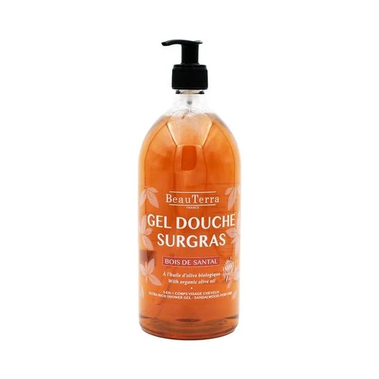 BeauTerra Gel Doccia Surgras Sandalo 1l