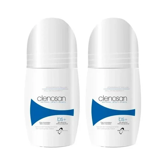 Clenosan Alcohol Free Deodorant Pack 2x75ml