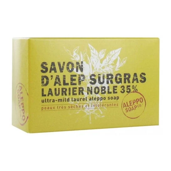 Sapone di Aleppo Jabón de Alepo Surgras Laurel Noble 35% 150g