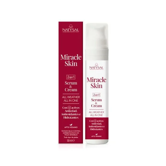 Natysal Miracle Skin 2In1 Siero Crema 50ml