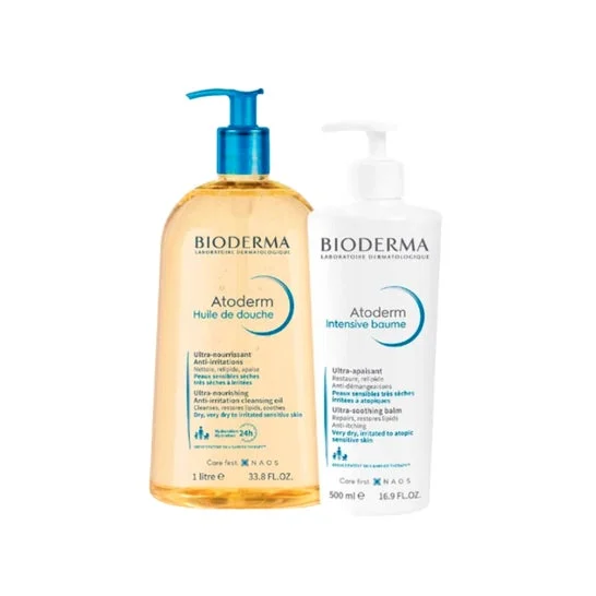 Bioderm Atoderm Lozione Intensiva 500ml+Olio Doccia 1L