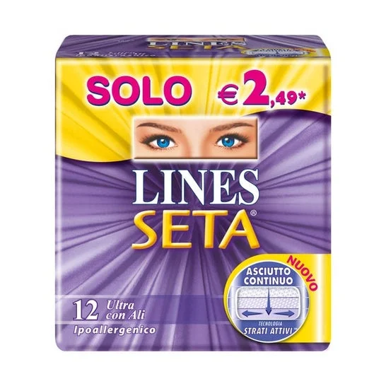 Lines Seta Ultra Lady 12Pz