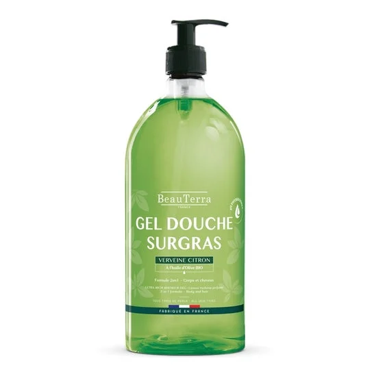 BeauTerra Gel Doccia Superfat Verbena Limone Verbena 1l