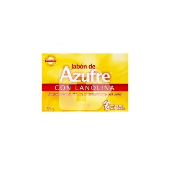 Jabón Grisi sapone allo zolfo 100g