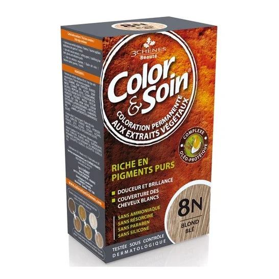 Color & Soin Kit Colorazione Permanente 8N Biondo Grano