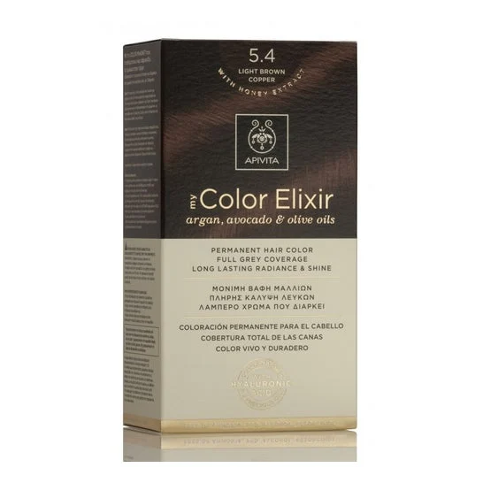 Apivita My Color Elixir 5.4 Rame marrone chiaro