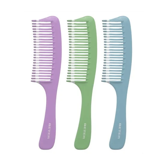 Pettine Beter con rebbi ondulati viola 1pc