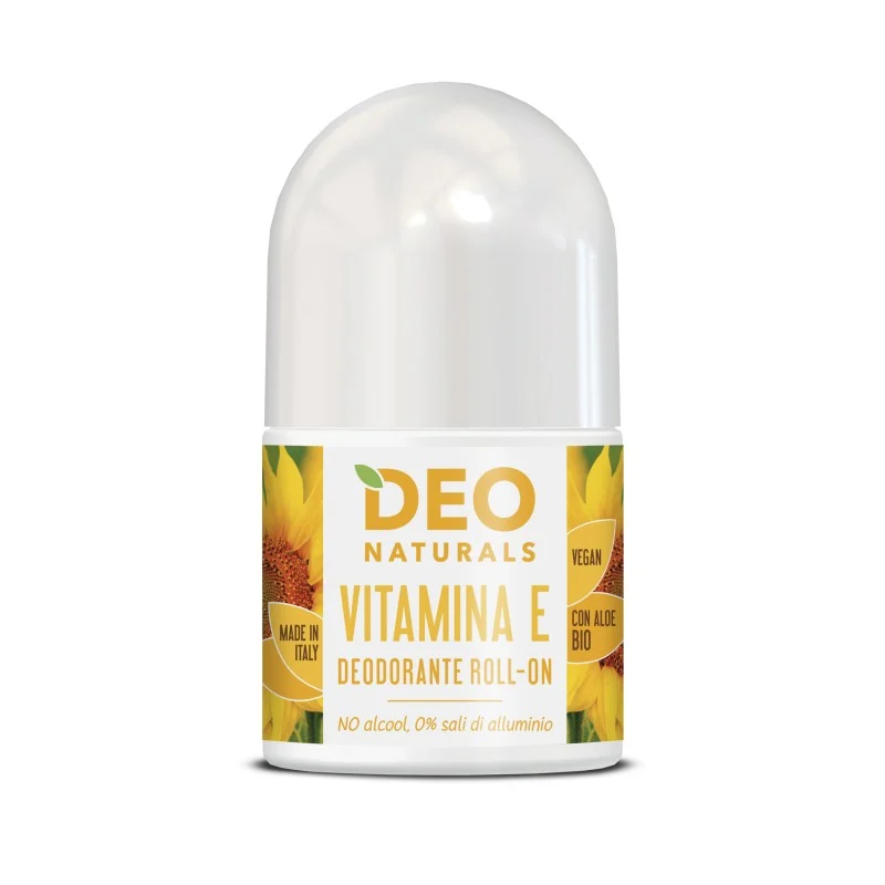 OPTIMA NATURALS Deo Naturals – Deodorante Roll-On Vitamina E