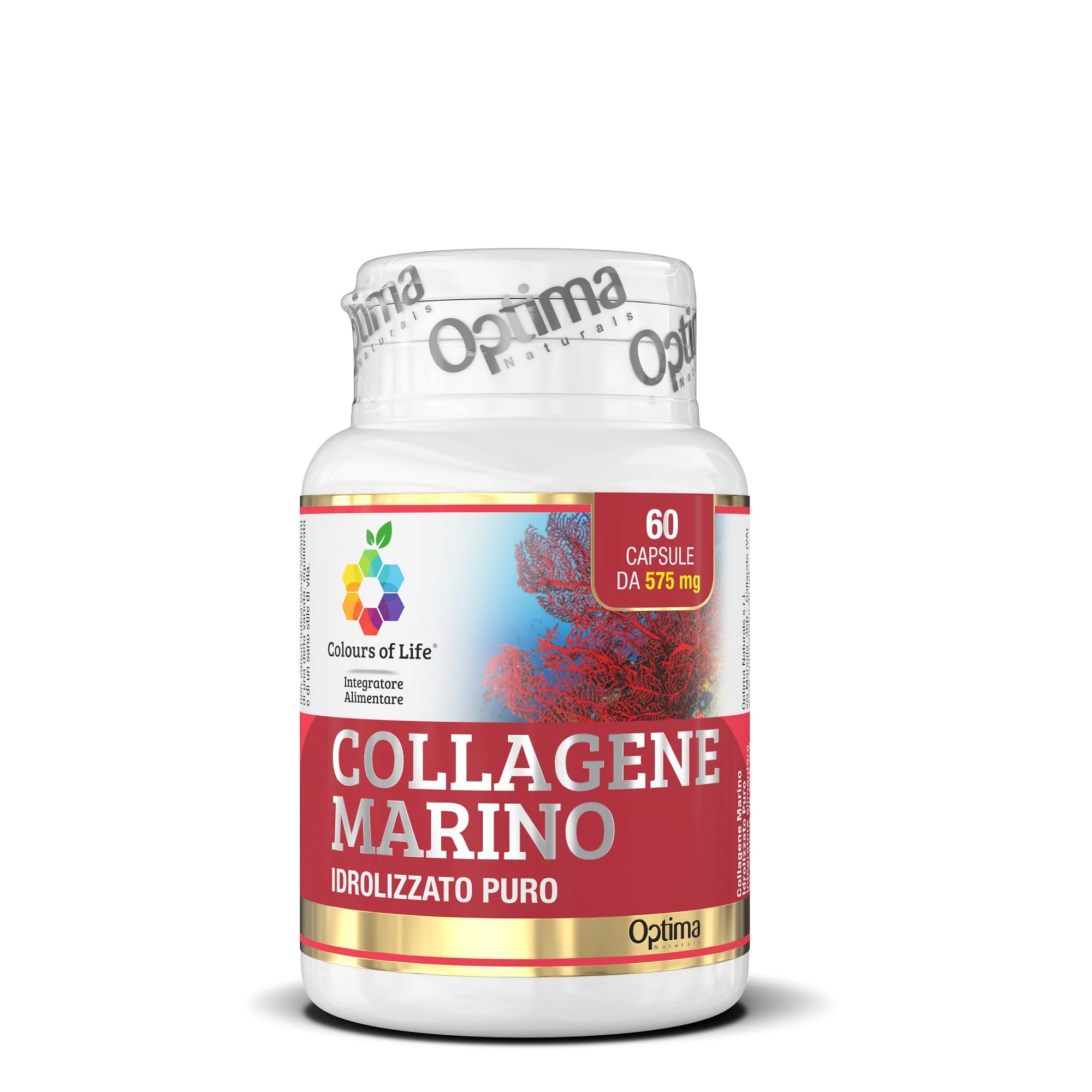 OPTIMA NATURALS Integratore Alimentare – Collagene Marino