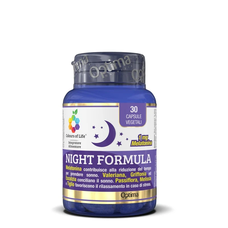 OPTIMA NATURALS Integratore Alimentare – Night Formula