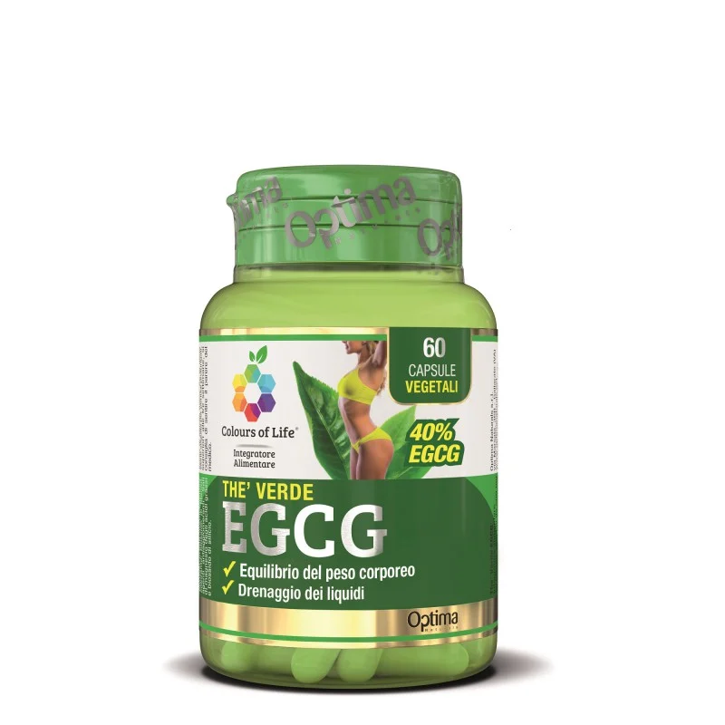 OPTIMA NATURALS Integratore Alimentare – Thè Verde EGCG