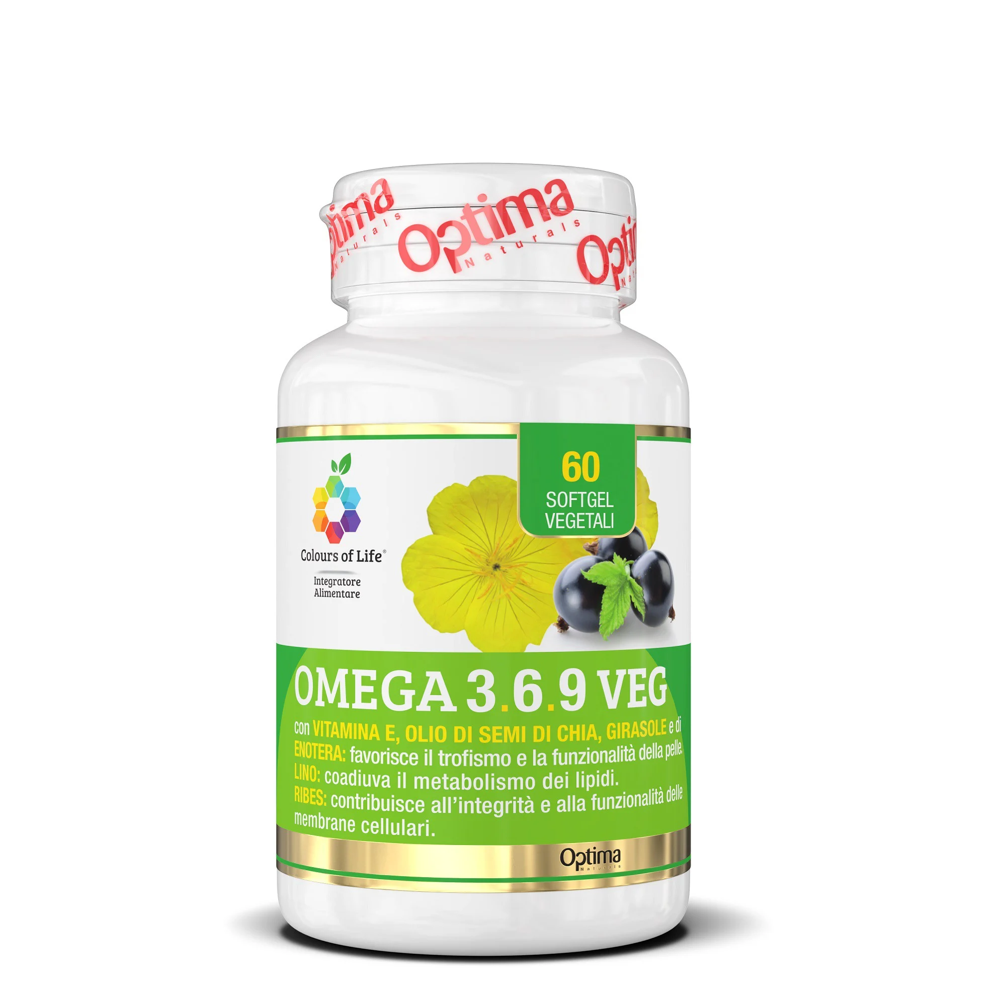 OPTIMA NATURALS Omega 3.6.9 Veg