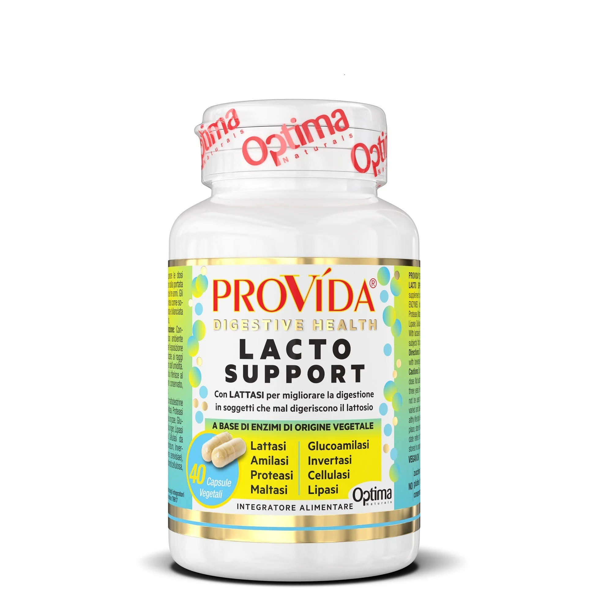 OPTIMA NATURALS Provida – Lacto Support in Capsule
