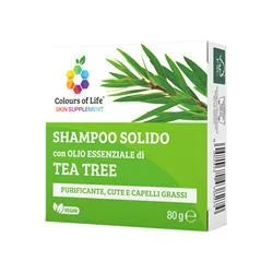 OPTIMA NATURALS Colours Of Life – Shampoo Solido Tea Tree