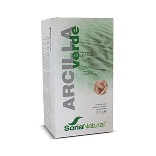 Polvere di argilla verde 250 Gr Soria naturale