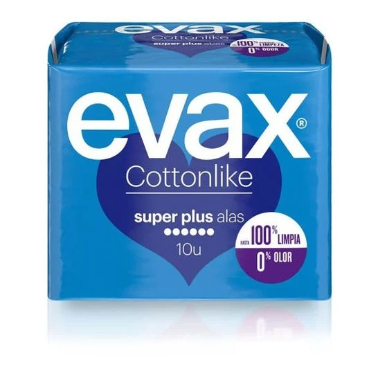 Evax assorbenti Cottonlike Superplus con ali 10pz