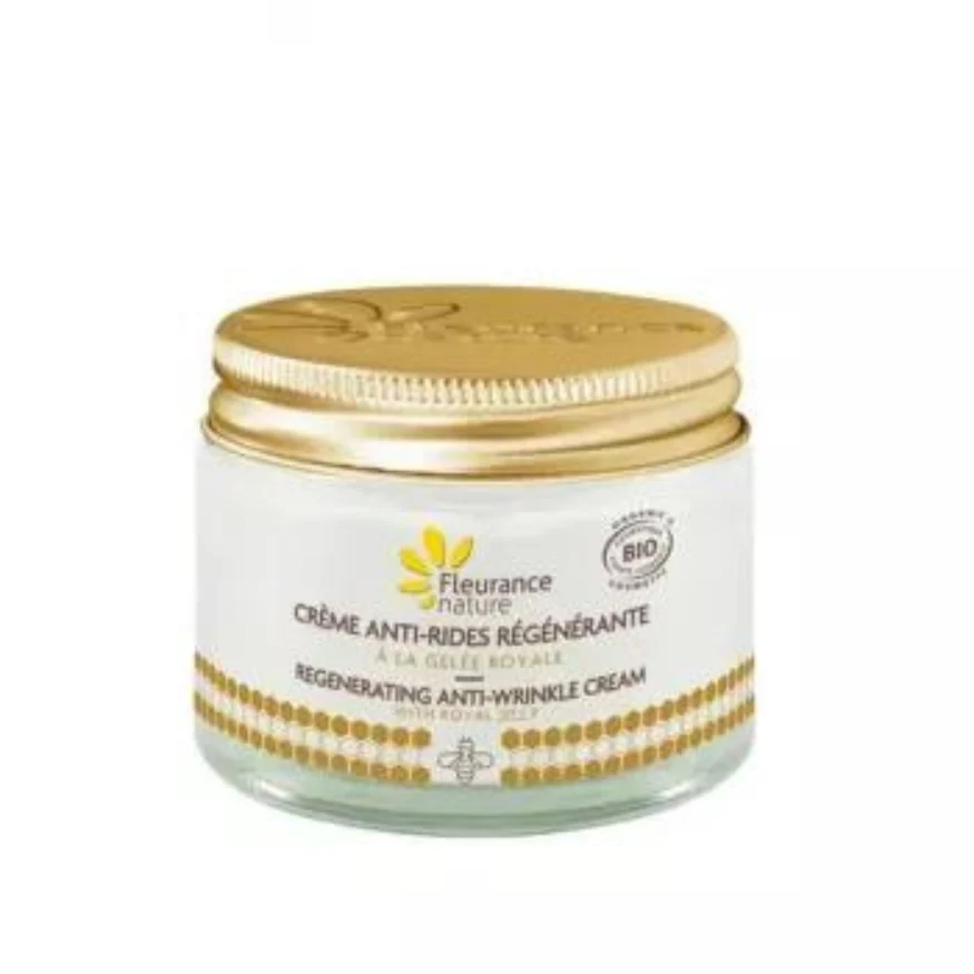 Fleurance Nature crema ANTIRUGHE RIGENERANTE alla gelatina REALE BIO 50ML