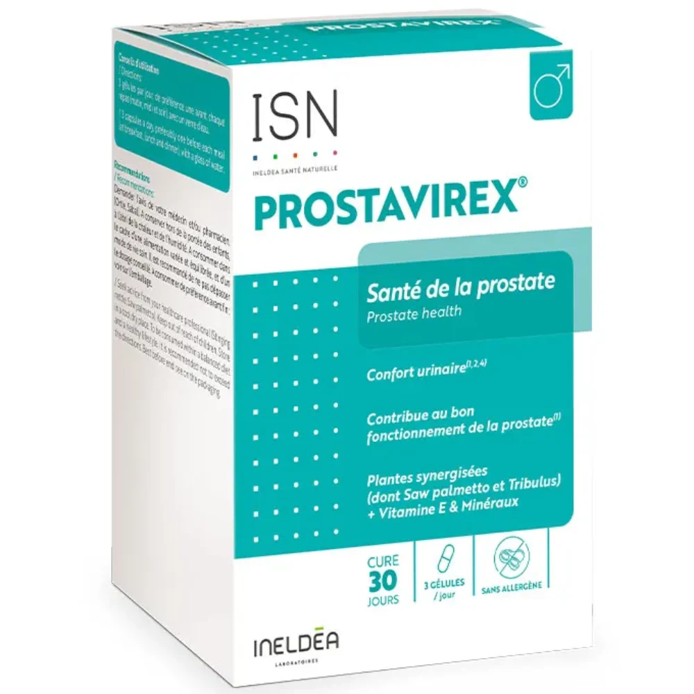Ineldea Santé Naturelle Prostavirex Salute Della Prostata 90 capsule