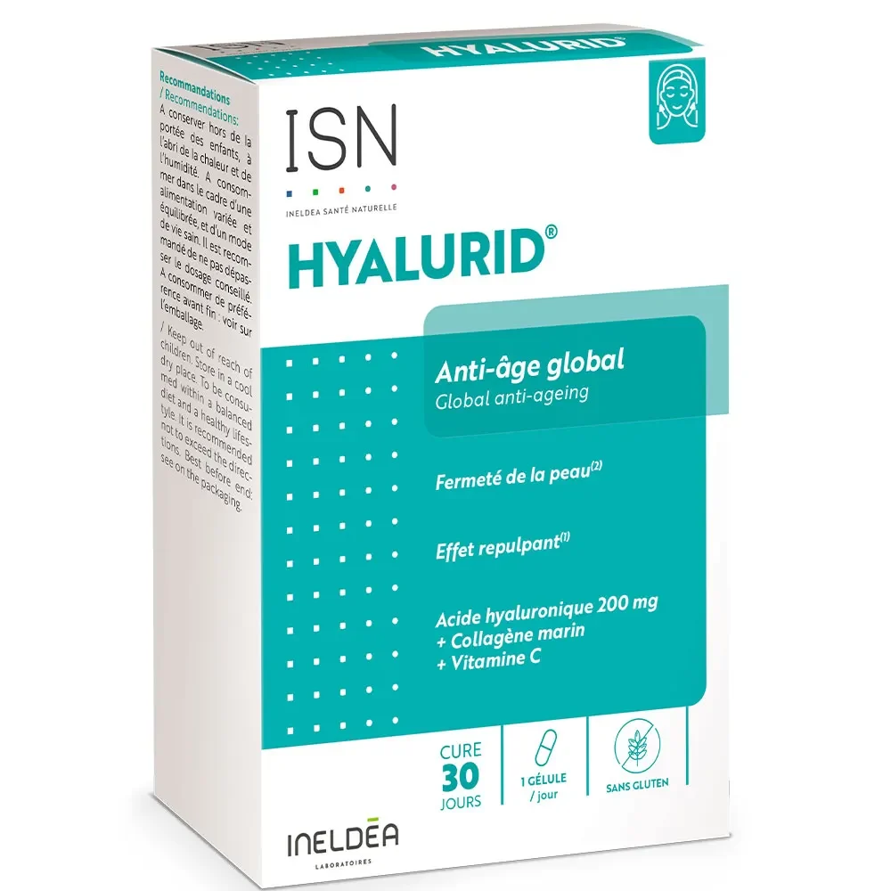 Ineldea Santé Naturelle Hyalurid 30 Capsule