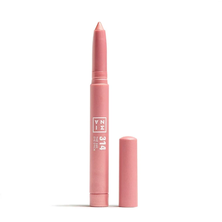 3INA The 24H Stick matita ombretto lunga tenuta colore 314 - Rosa 1,4 g