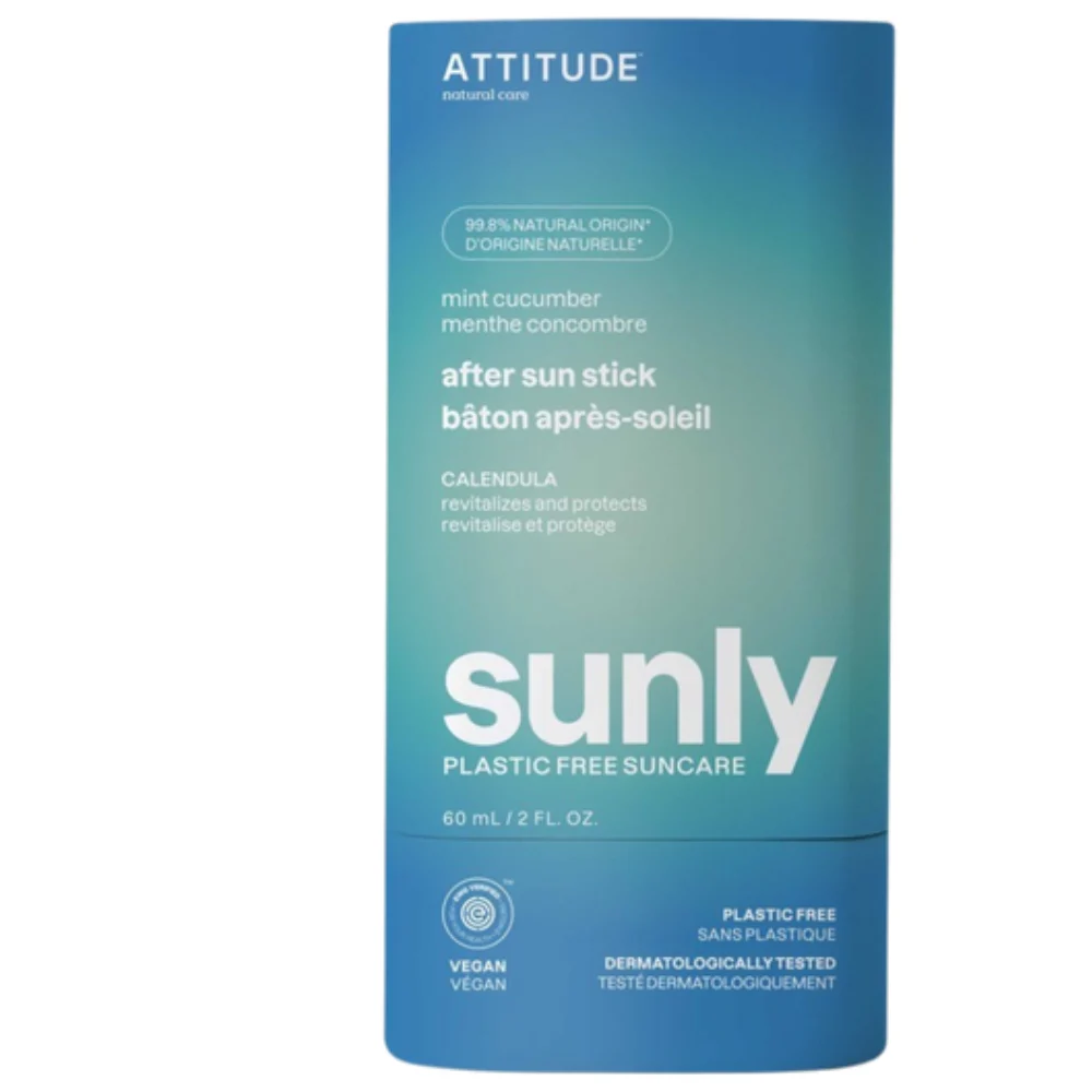 Attitude Sunly - Doposole Stick Menta & Cetriolo 60 ml