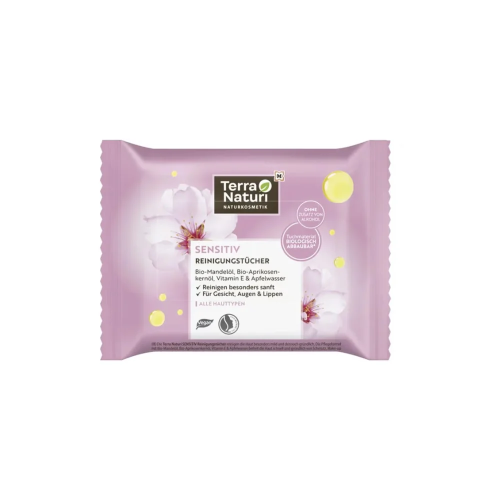 Terra naturi SENSITIVE - Salviette Detergenti , 25 pezzi